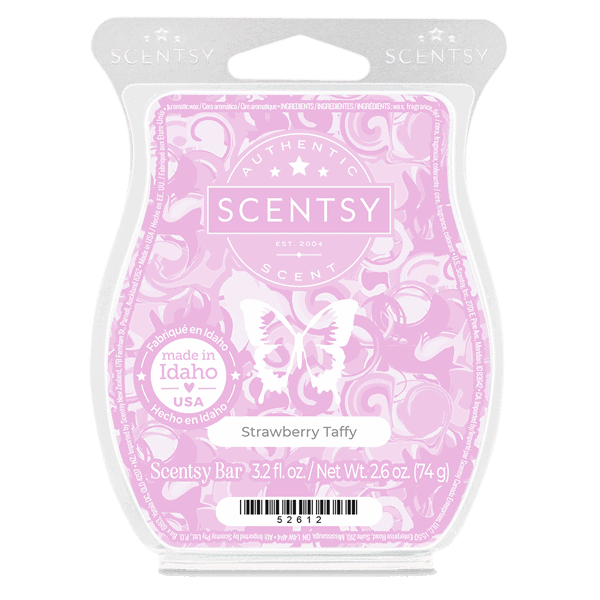 Strawberry Taffy Scentsy Bar