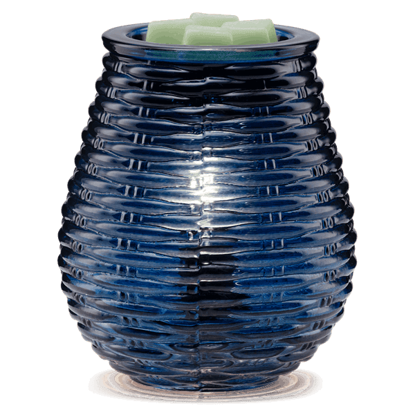Azure Ripples Scentsy Warmer - Lit