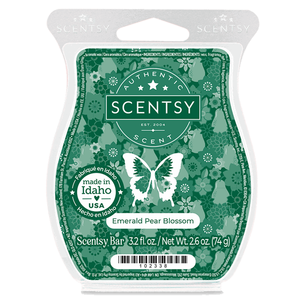 Emerald Pear Blossom Scentsy Bar