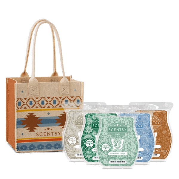 Wild Flowers & Wild Horses Scentsy Bar 5-pack