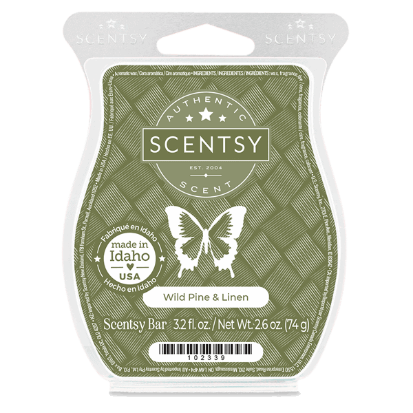 Wild Pine & Linen Scentsy Bar