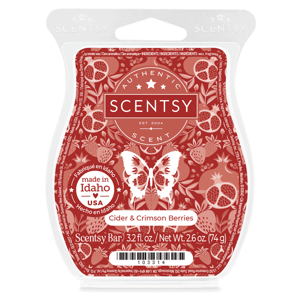 Cider & Crimson Berries Scentsy Bar