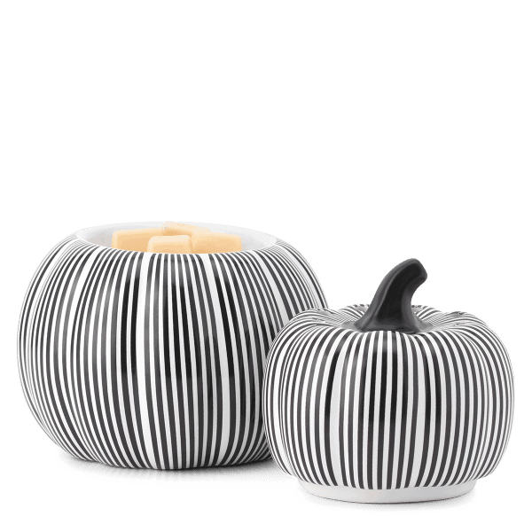 Courtly Striped Pumpkin Warmer