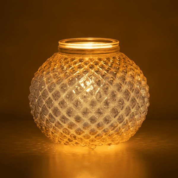 Victorian Glow - Gold Scentsy Warmer - Dark Room