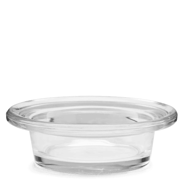 Clear Glass Dish (Round Lip 94 mm x 30 mm)