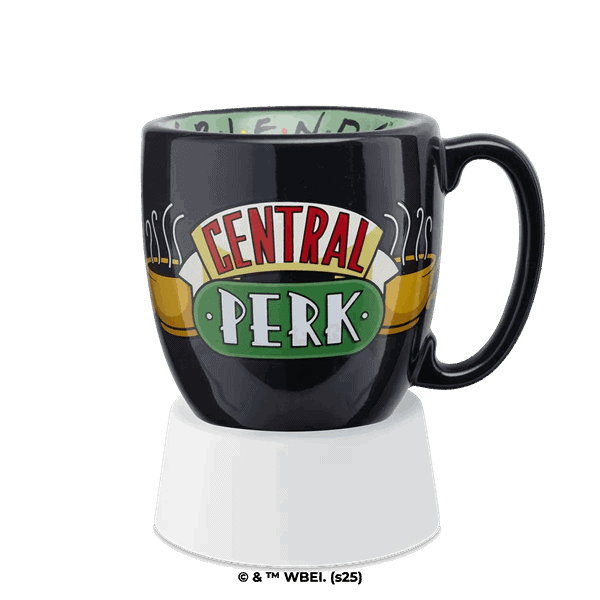 Central Perk Charm Mini Scentsy Warmer with Tabletop Base