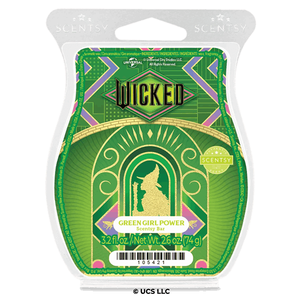 Wicked: Green Girl Power Scentsy Bar